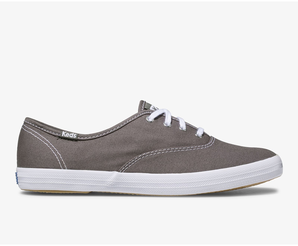 Zapatillas Keds Mujer Gris Oscuro - Champion Originals - 180-EOARMK